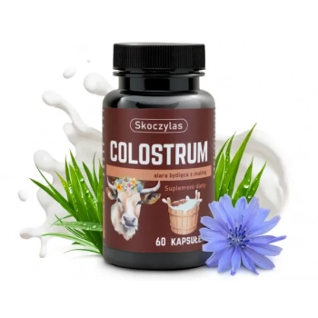 Colostrum Siara Bydlęca z Inuliną 60 kaps Skoczylas